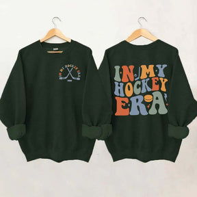 In My Hockey Mom Era Mama Sweatshirt