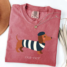 Oui-Ner Sausage Dog T-Shirt