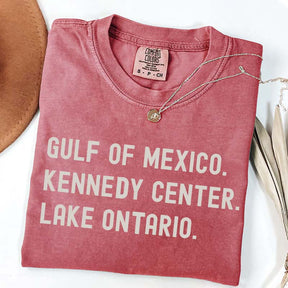 Gulf of Mexico Kennedy Center Lake Ontario T-Shirt