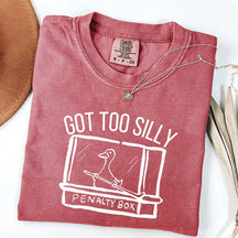 Hockey Got Too Silly Penalty Box T-Shirt