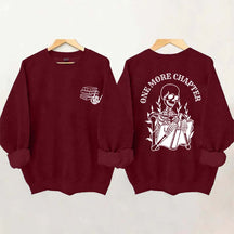One More Chapter Book Nerd Sweatshirt