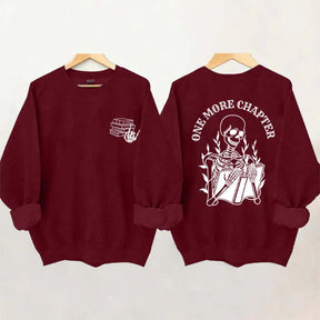 One More Chapter Book Nerd Sweatshirt