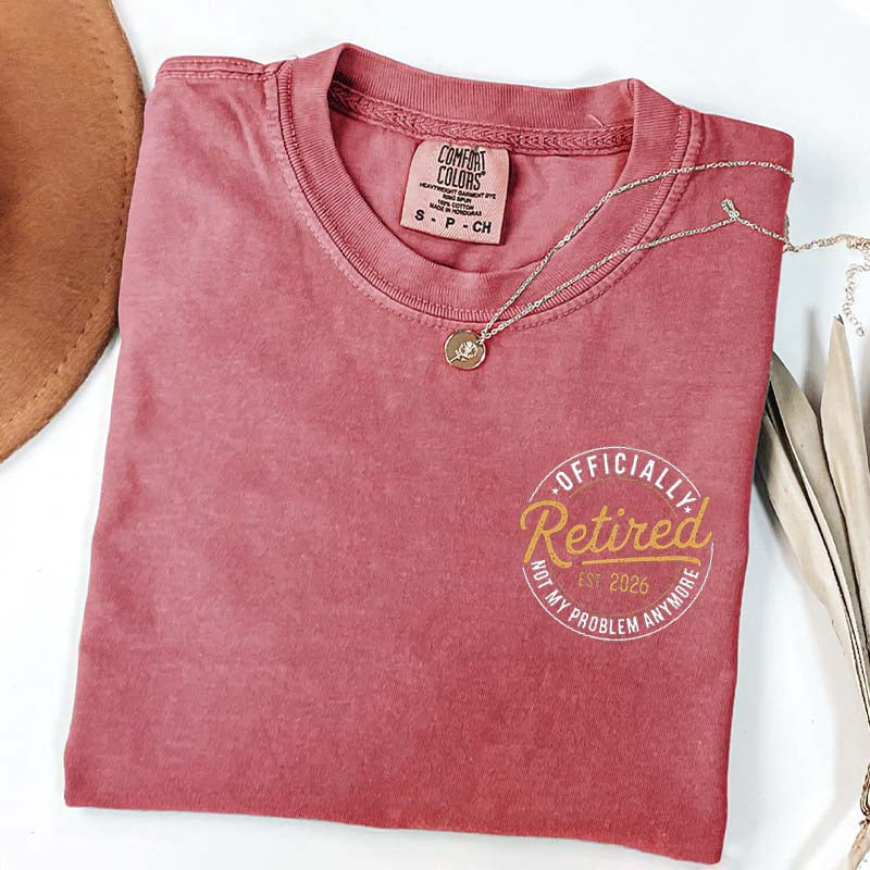 Funny Retirement 2026 T-Shirt