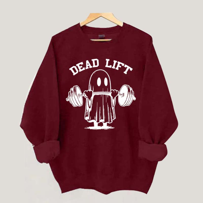 Dead Lift Halloween Gym Sweatshirt