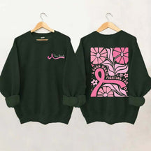 Personalized Breast Cancer Support Sweatshirt
