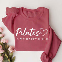 Pilates is My Happy Hour Instructor Sweatshirt