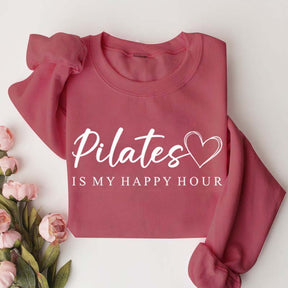 Pilates is My Happy Hour Instructor Sweatshirt