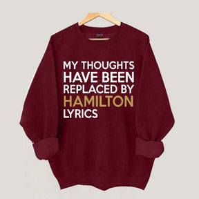 Alexander Hamilton Broadway Fan Sweatshirt