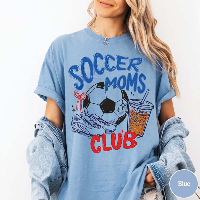 Soccer Moms Club Comfort Colors T-Shirt