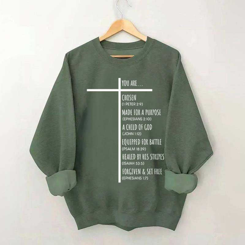 Religious Scripture Sweatshirt