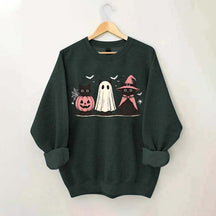 Boo Ghost Black Cat Sweatshirt