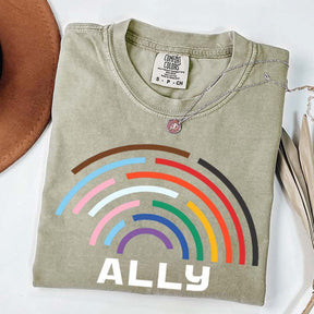 Comfort Colors LGBTQ Ally T-Shirt
