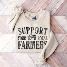 Support Your Local Farmers Country Living Sweatshirt