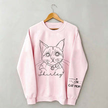 Personalized Pet Photo Dog Cat Sweatshirt
