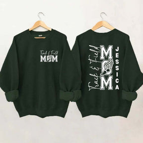Custom Track and Field Mom Sweatshirt