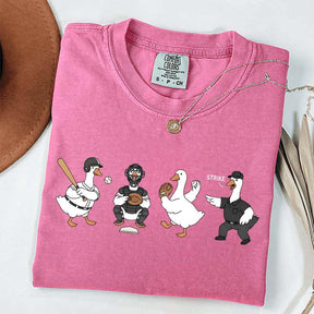 Baseball Goose Player T-Shirt