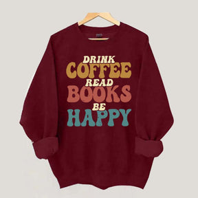 Coffee and Books Bibliophile Sweatshirt