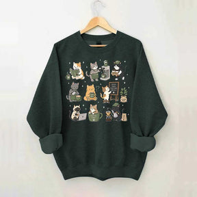 Coffee Cats Catpuccino Sweatshirt