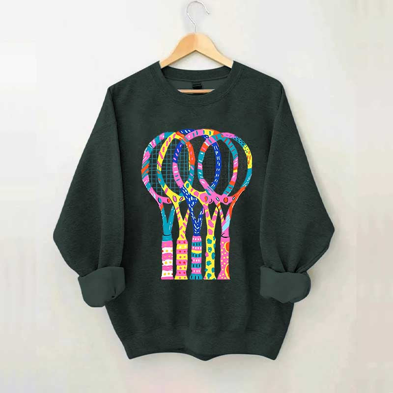 Trendy Sport Tennis Coach Sweatshirt