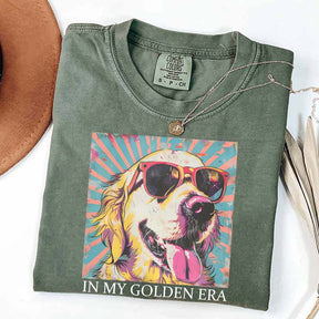 In My Golden Retriever 70s Era T-Shirt