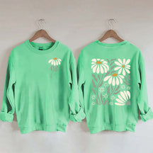 Comfort Colors Boho Daisy Sweatshirt