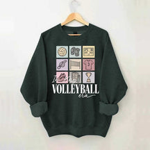Just A Day In A Life With A Volleyball Girly Sweatshirt