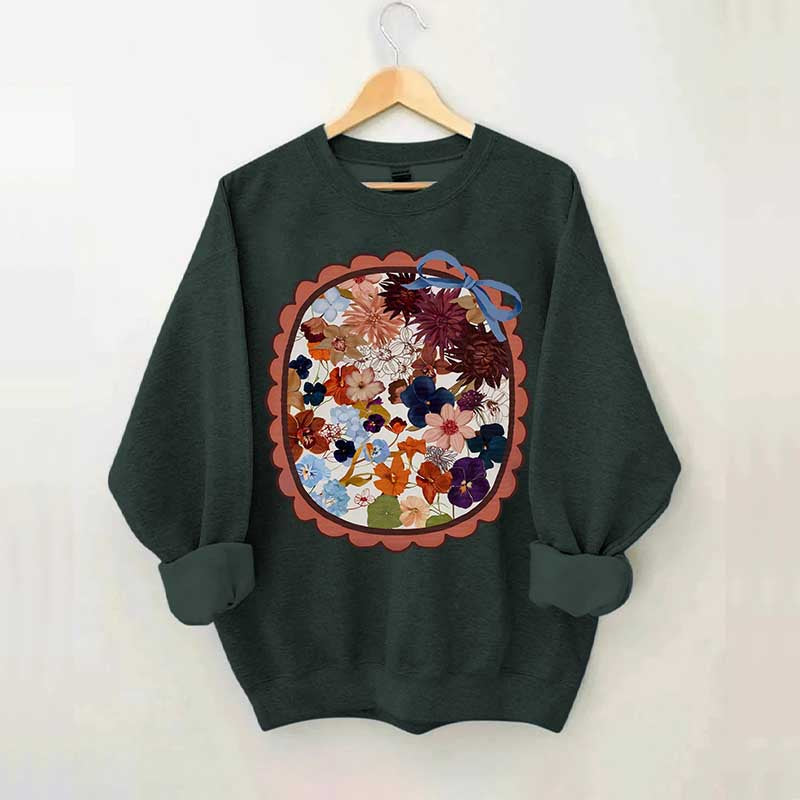 Boho Wildflowers Fantasy Sweatshirt