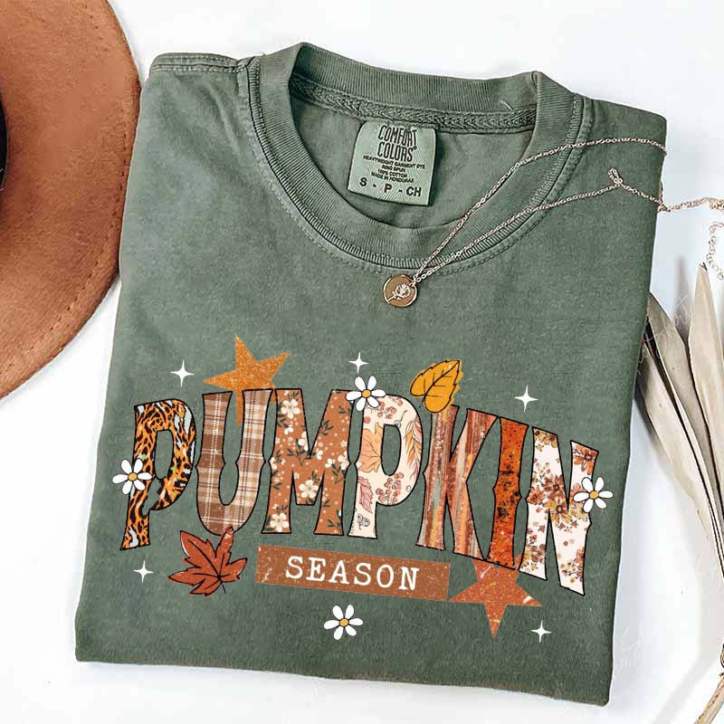 Comfort Colors Pumpkin Season Halloween T-Shirt