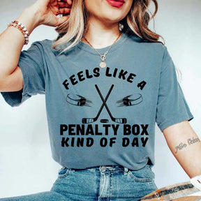 Funny Hockey Penalty Box T-Shirt