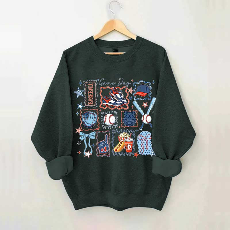 Baseball Game Day Season Lover Sweatshirt