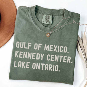 Gulf of Mexico Kennedy Center Lake Ontario T-Shirt