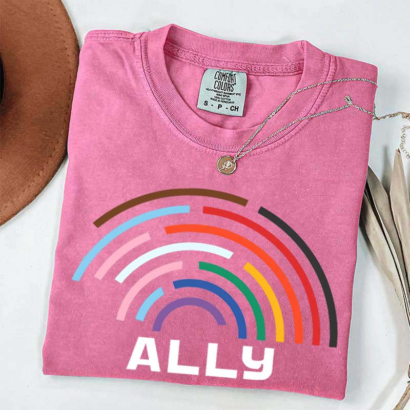 Comfort Colors LGBTQ Ally T-Shirt