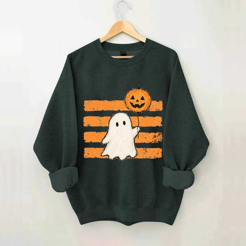 Horror Ghost Halloween Sweatshirt