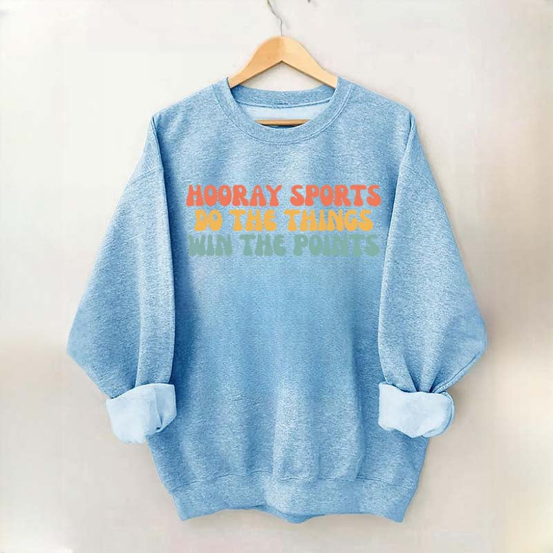 Hooray Sports Win the Points Sweatshirt