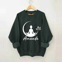 Personalized Yoga Name Sweatshirt