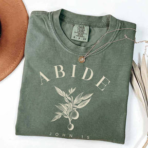 ABIDE Faith Based Streetwear T-Shirt