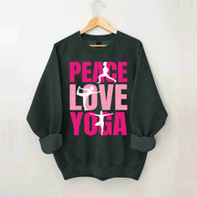 Yoga Is The Journey Back To Yourself Sweatshirt