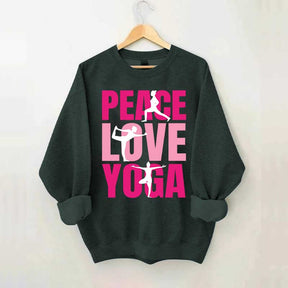 Yoga Is The Journey Back To Yourself Sweatshirt