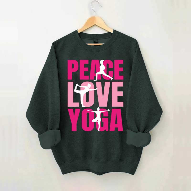 Yoga Is The Journey Back To Yourself Sweatshirt