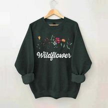Minimalist Wildflower Sweatshirt