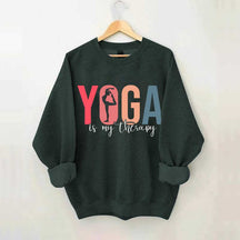Yoga Is My Therapy Sweatshirt