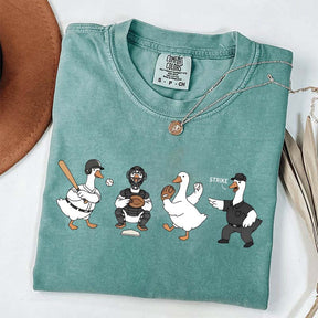 Baseball Goose Player T-Shirt