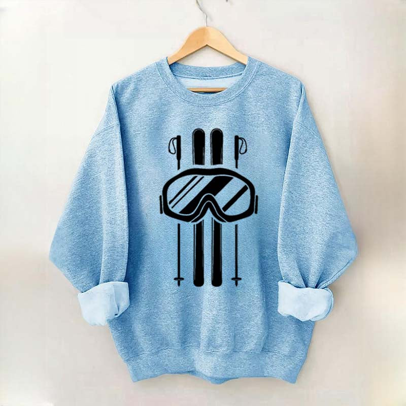 Women's Skiing Aesthetic Ski Sweatshirt