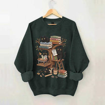 First Day Of School Black Cat Teacher Sweatshirt