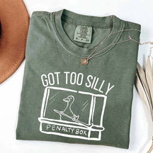 Hockey Got Too Silly Penalty Box T-Shirt