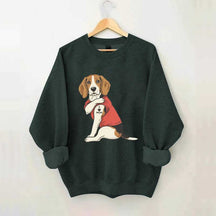 Featuring Tattooed Dog I Love Mom Sweatshirt