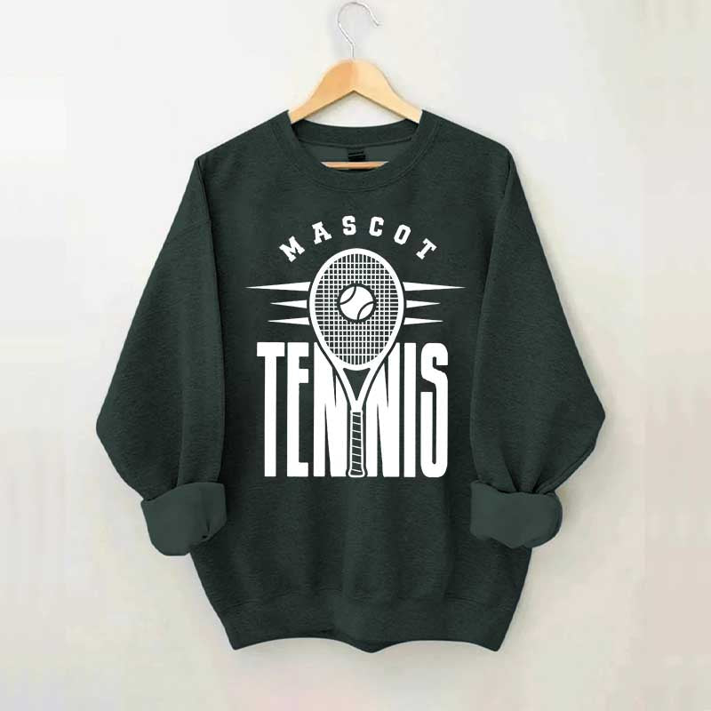 Tennis Mascot Team Sweatshirt