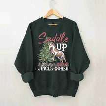 Saddle Up Your Jingle Horse Sweatshirt