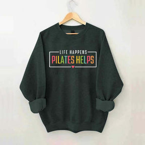 Pilates Mom Workout Yoga Sweatshirt