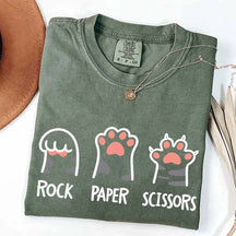 Cat Paw Print Cute T-Shirt